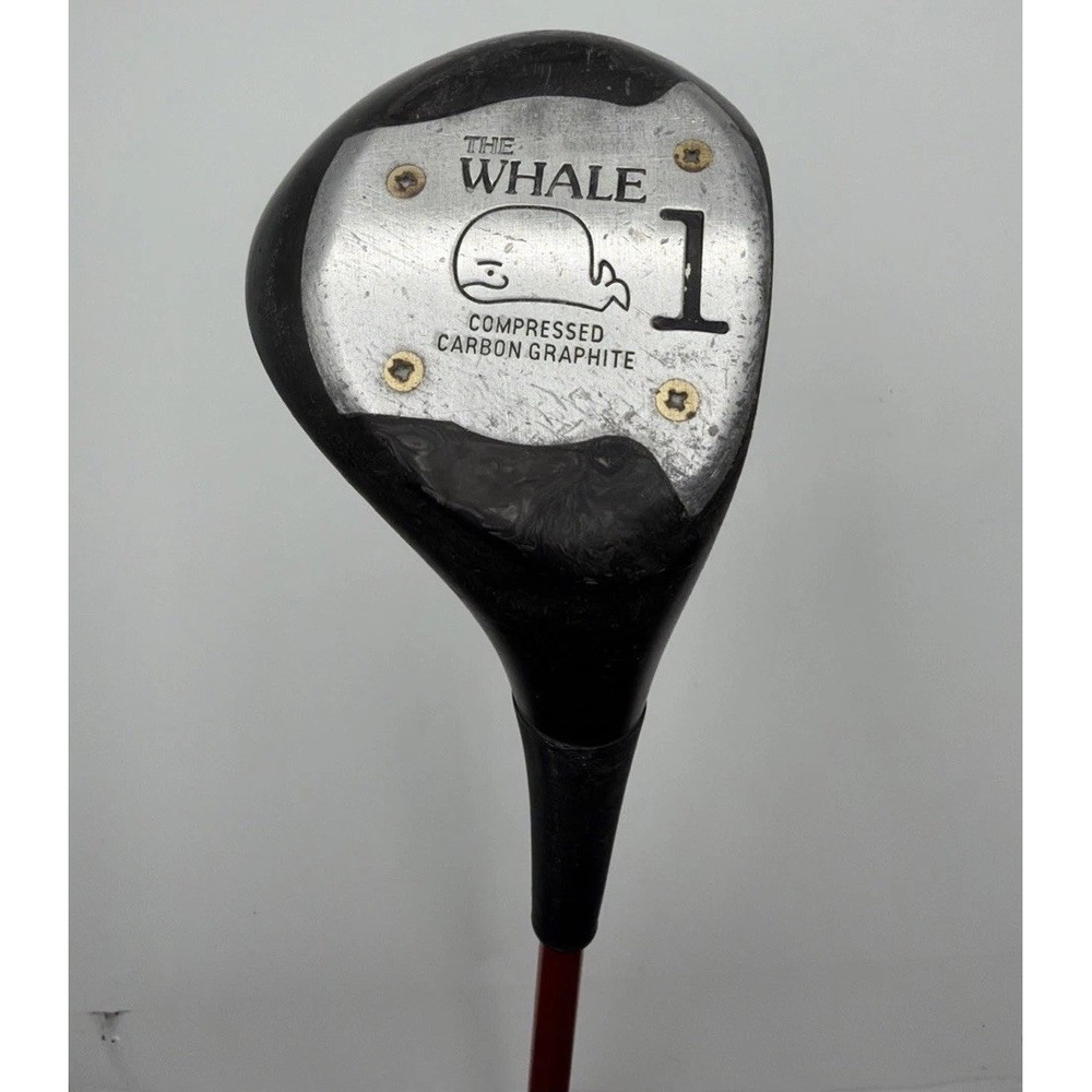Vintage Wilson The Whale Driver RH 44.5" Firestick 3.5 Reg Flex Org Grip Used